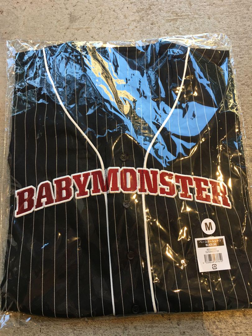 babymonster ベースボールシャツブラック サイズM