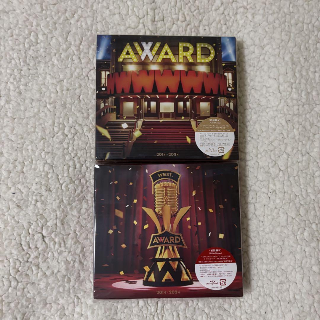 WESTꓸ AWARD 初回盤A・B（Blu-ray）