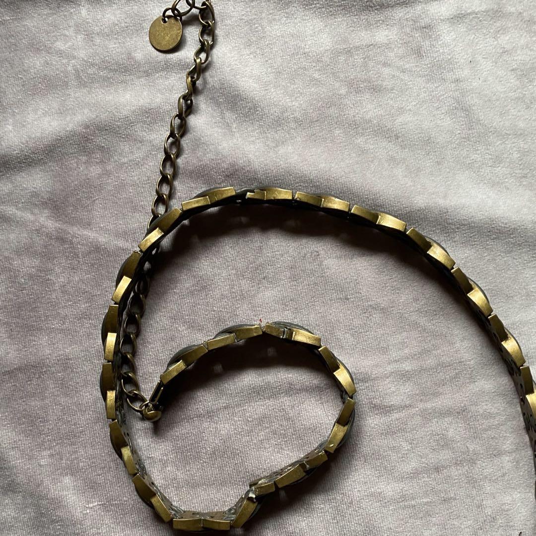 小物 vintage chain belt