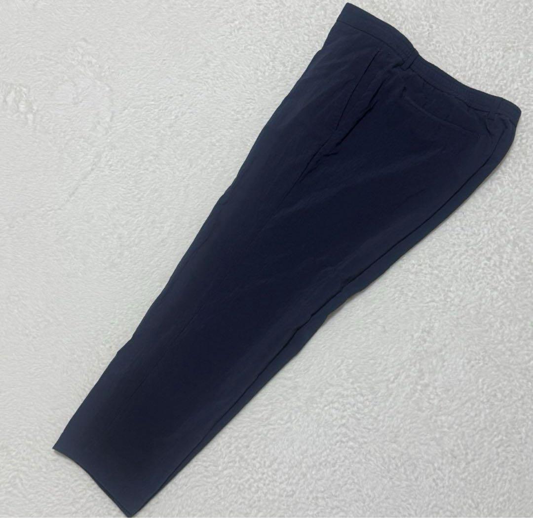 Theory 23SS パンツ シアサッカー KELSO 大きいサイズ 濃紺