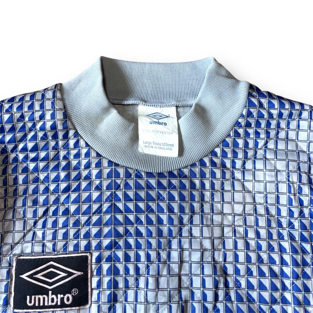 old umbro キーパーシャツ　ゲームシャツ 幾何学模様 モノグラム