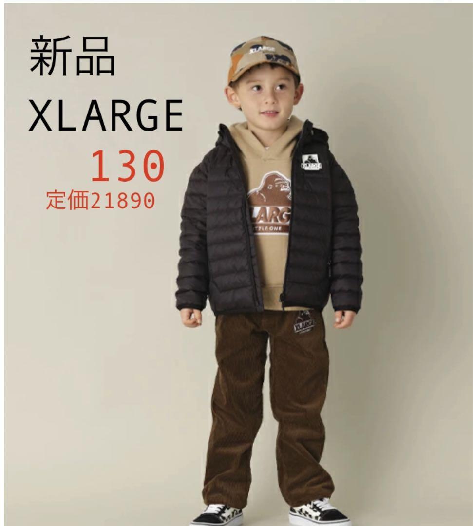 xlarge kids 130cm ダウンジャケット とらっちゅ様 新品XLARGE KIDS 130 ダウンジャケット コート