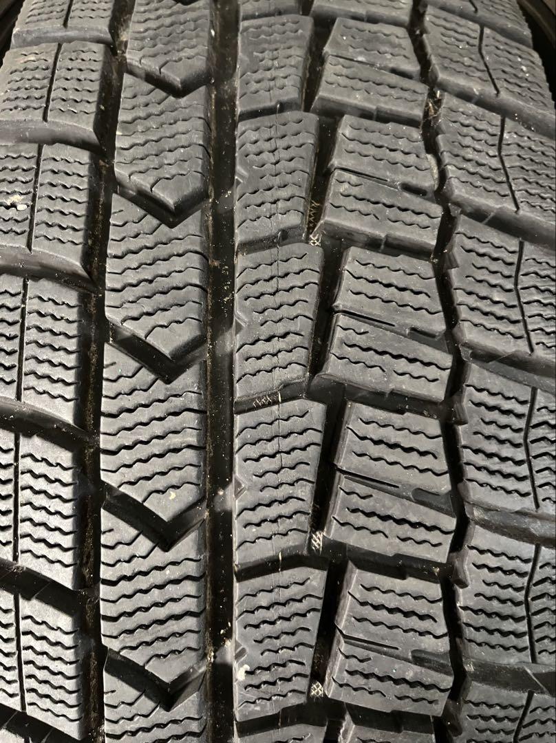 中古　4本　送料込　スタッドレス18年製　ダンロップ195/65R15 WM02