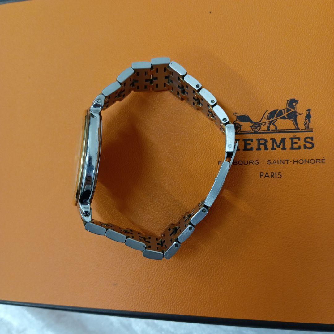 HERMES エルメス 腕時計 ゴールド シルバー 動作未確認
メンズ時計
