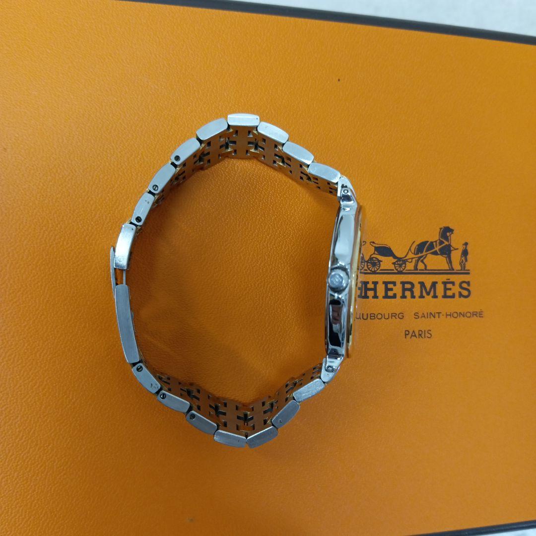 HERMES エルメス 腕時計 ゴールド シルバー 動作未確認
メンズ時計