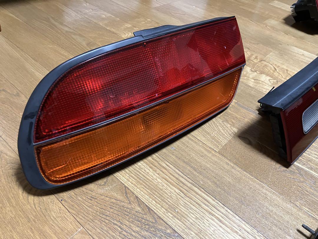 日産180sx 前期中期テールランプガーニッシュリアパネルセット