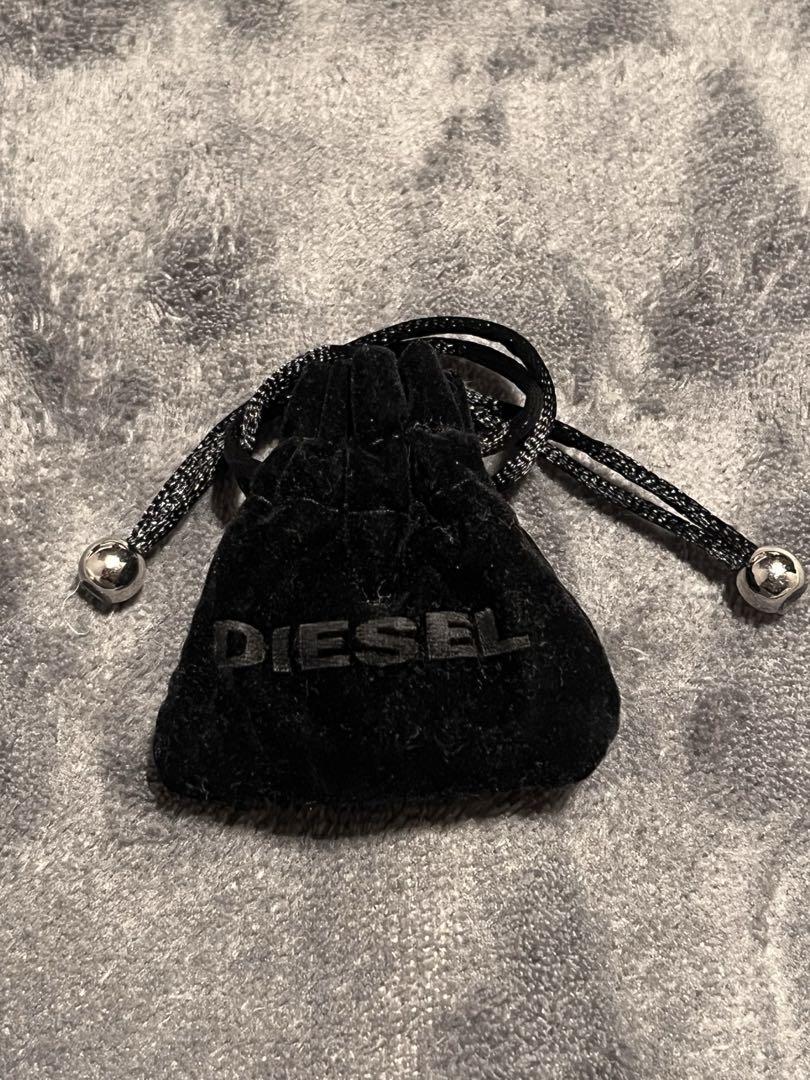 DIESEL D Logo Silver Ring DIESEL リング 18号