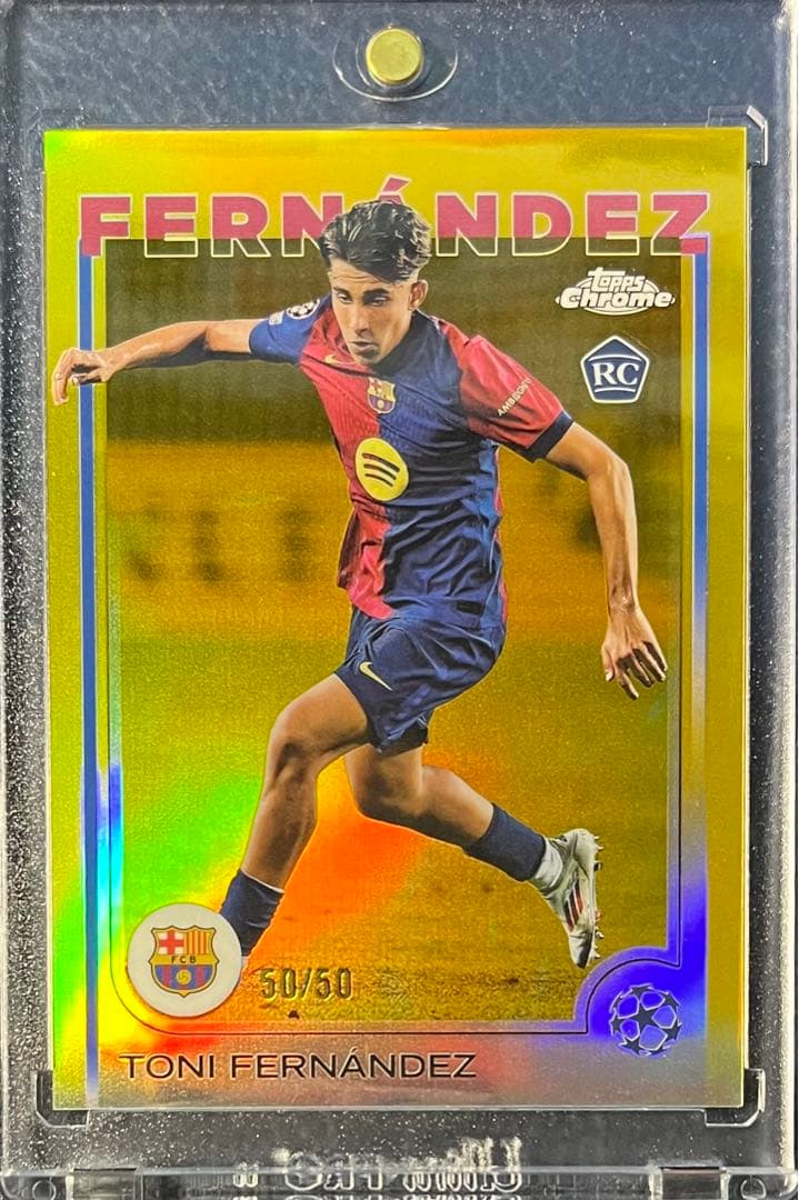 50/50 TONI FERNANDEZ TOPPS CHROME