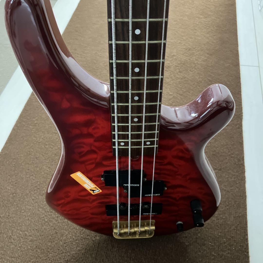FERNANDES エレキベース レッド