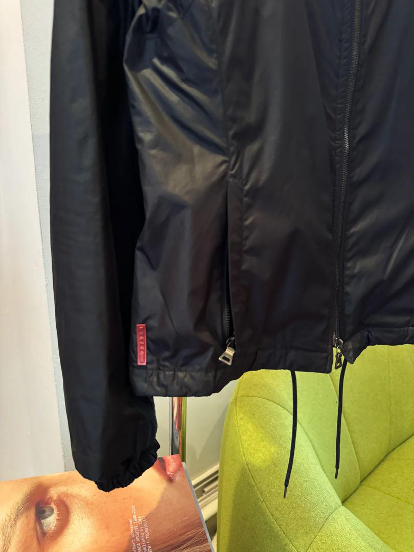 ジャケット・アウター Prada sport 00s fur nylon jacket