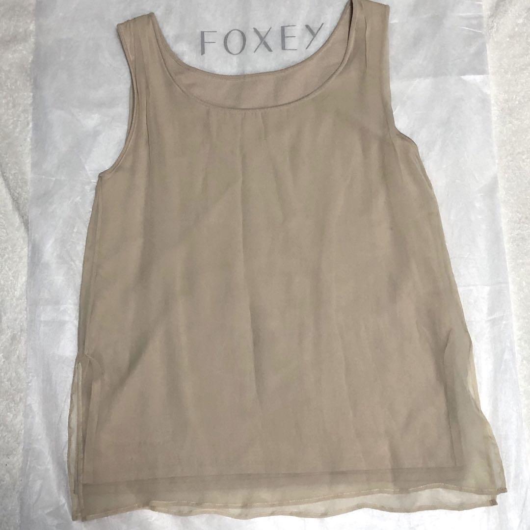 【福袋セール】 フォクシートップスエンジェルレイメント美品FOXEYタンクトップ トップス