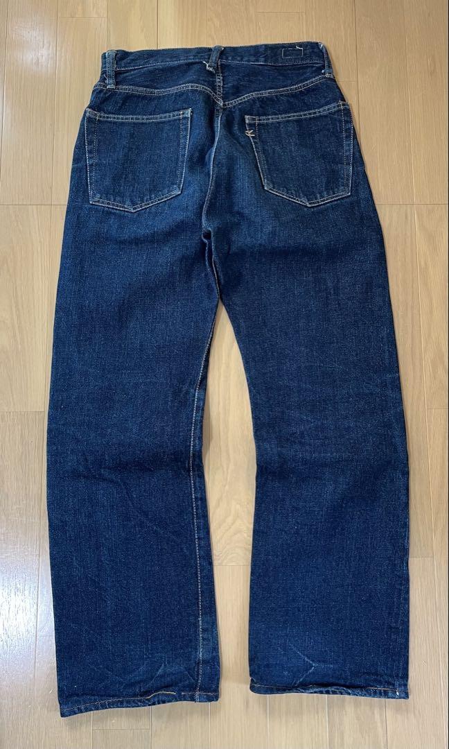 45R 45rpm デニム 日本製　インディゴ　W28 濃紺 パンツ