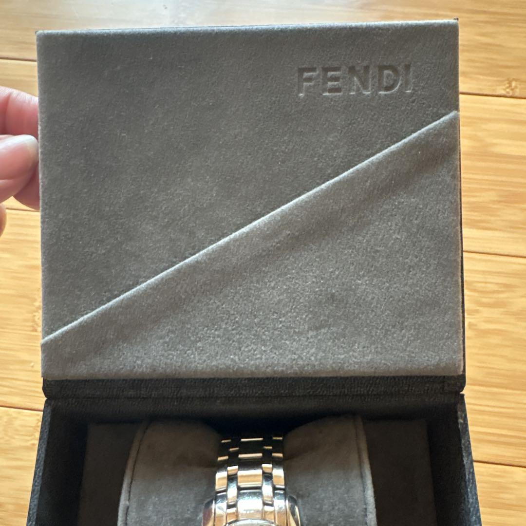 【稼働品】FENDI 2100G メンズ 腕時計(箱付)
