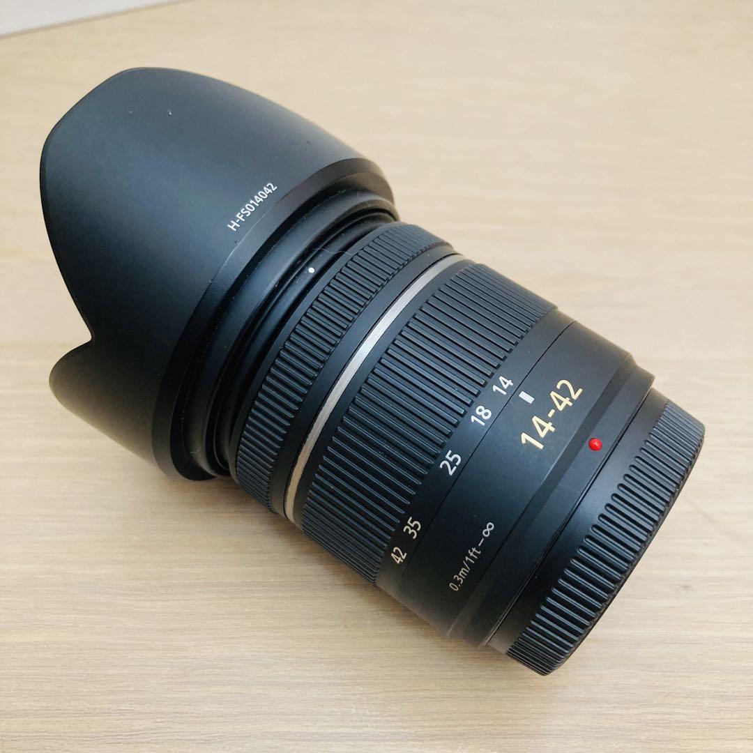 パナソニックPanasonic LUMIX 14-42mm H-FS014042 - メルカリ