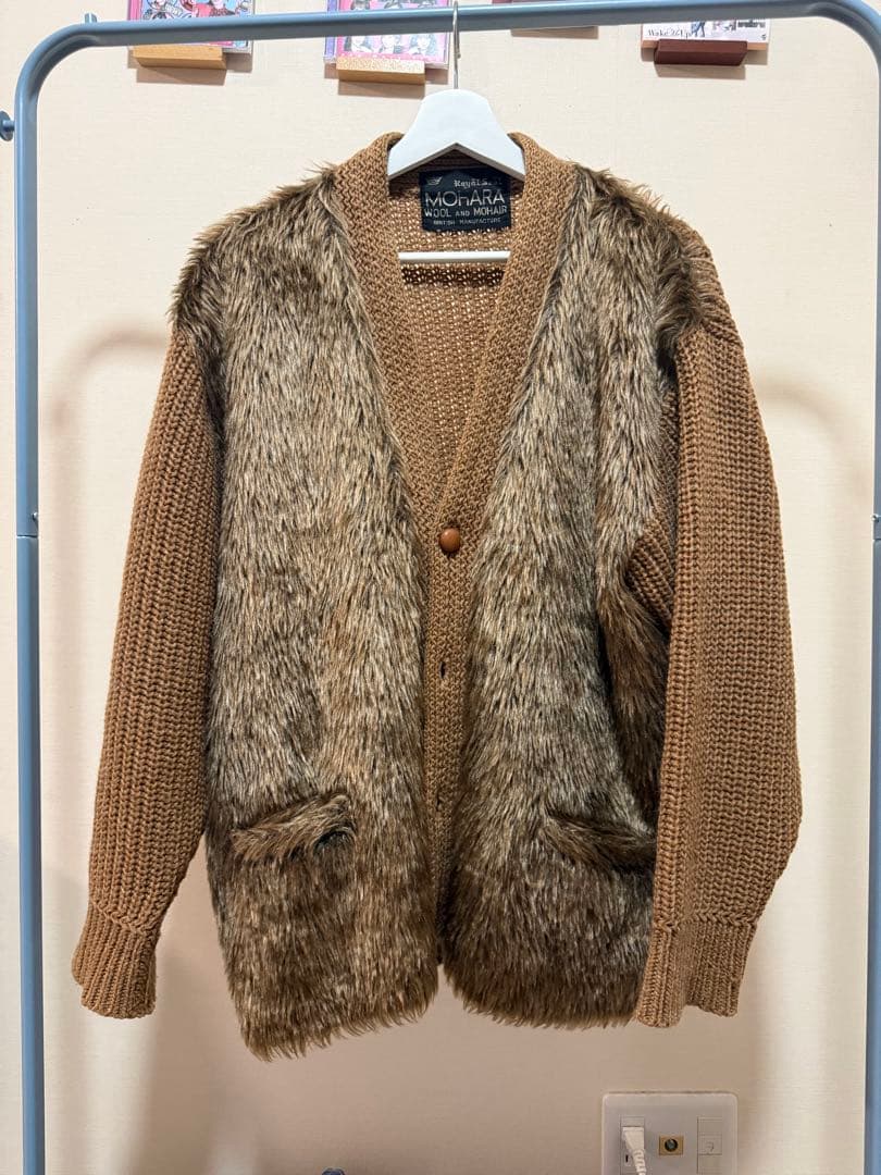 50 s MOHARA モヘアカーディガンL