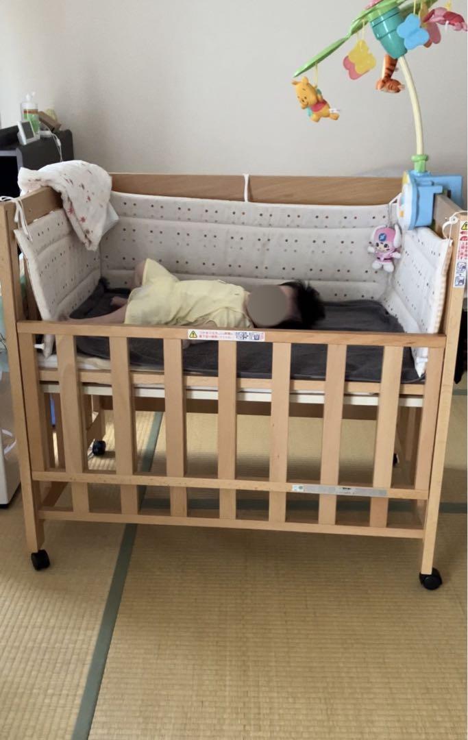 ベビーベッド　石崎家具