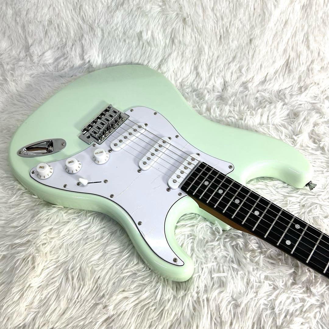 【美品】Busker's 島村 BST-Standard ストラト RSM