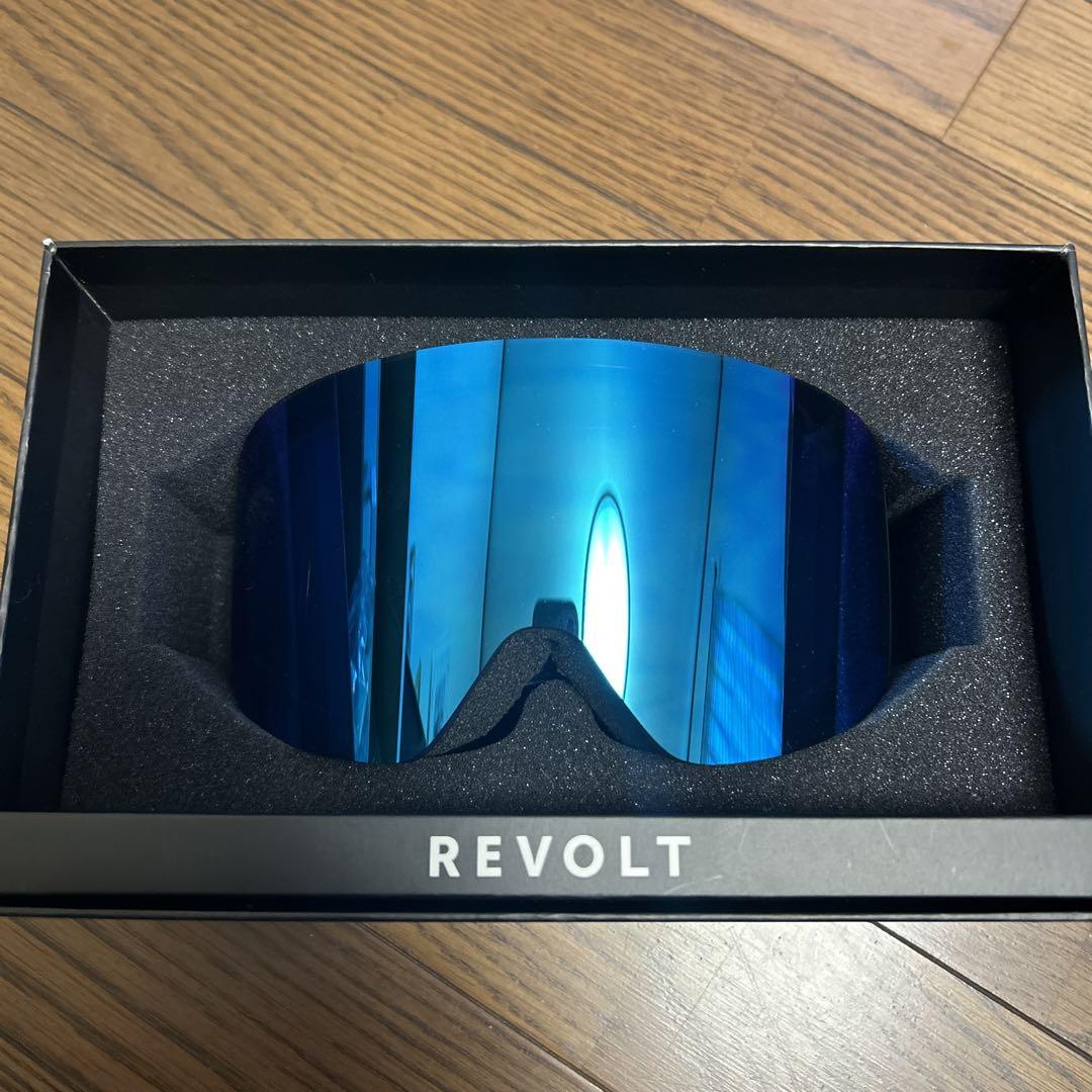 REVOLTゴーグル　ネイビー