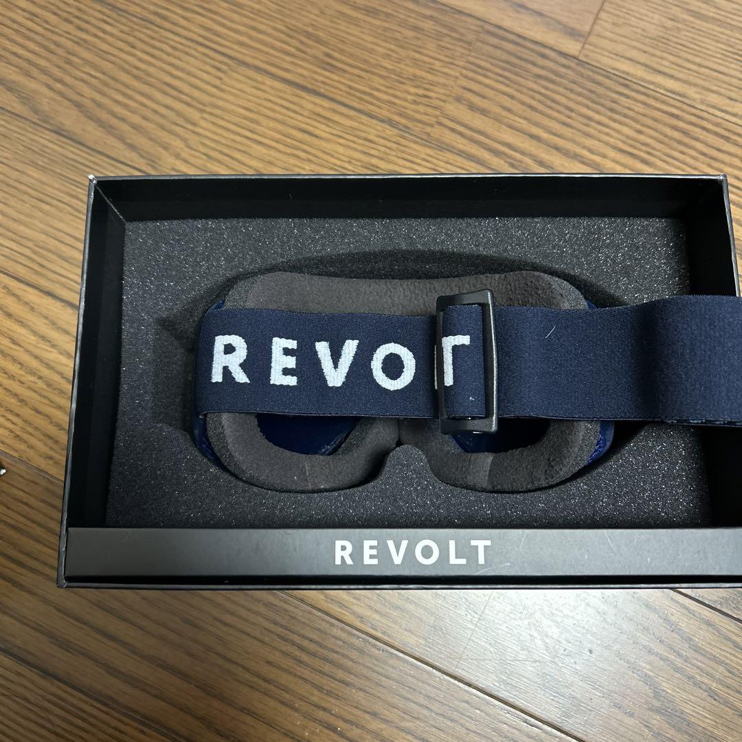 REVOLTゴーグル　ネイビー
