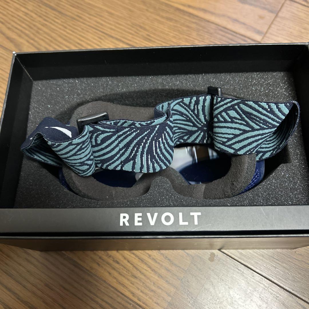 REVOLTゴーグル　ネイビー