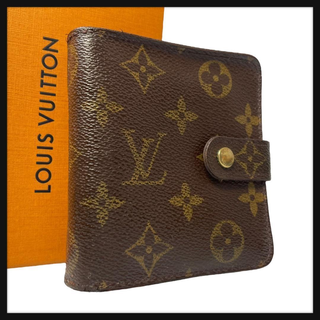 LOUIS VUITTON ルイヴィトン コンパクトジップ モノグラム