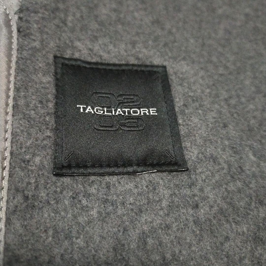 新品　タリアトーレ　イタリア製　チェスターコート　ウール　グレー　ダブルボタン