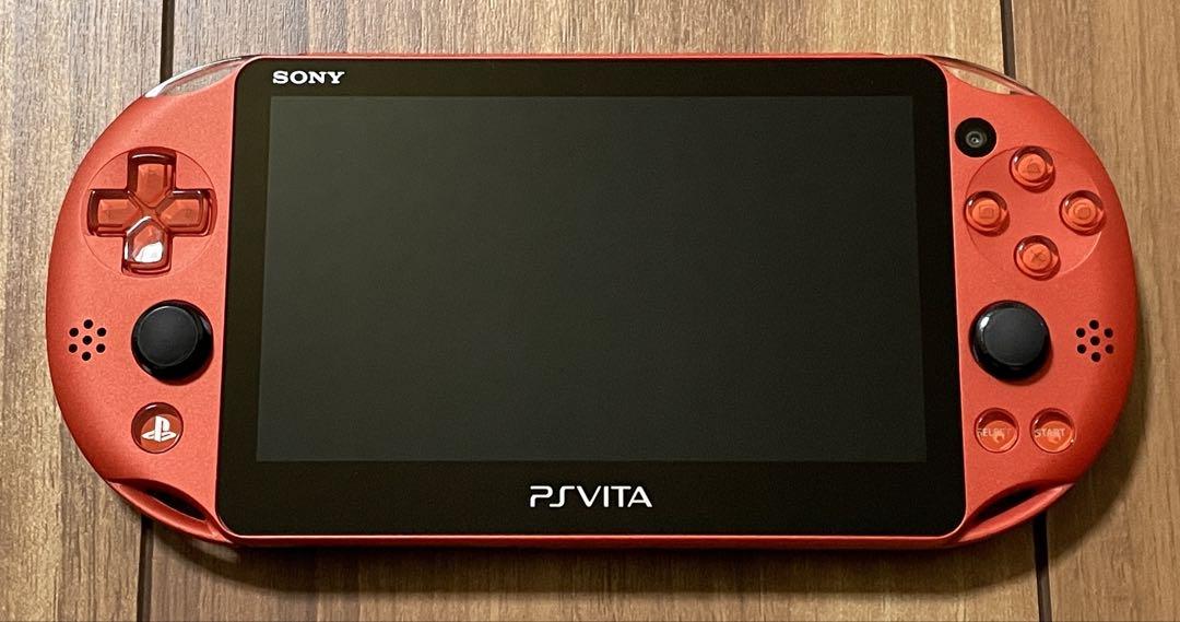 PSVita Wi-Fiモデル メタリック・レッド PCH-2000ZA26