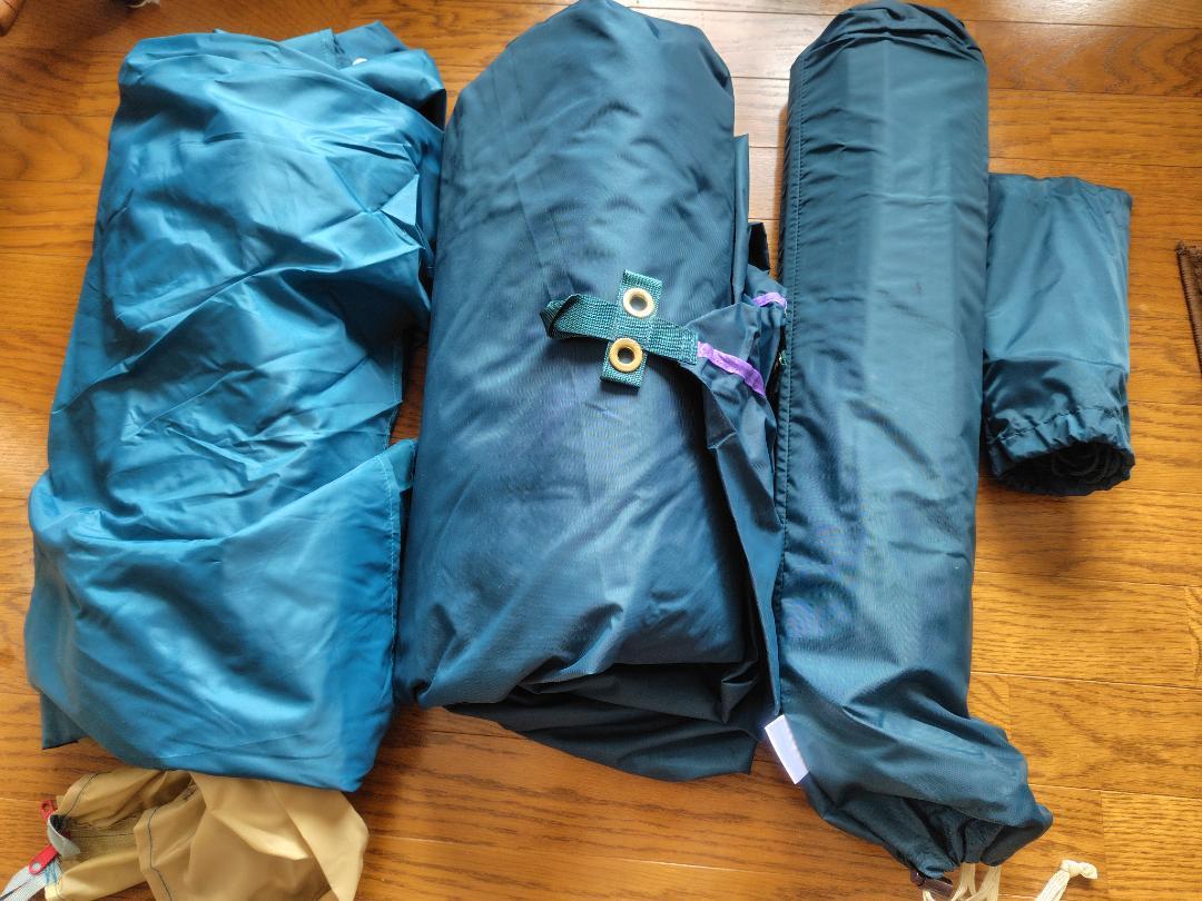 ダンロップ　キャンピングテント　6人用　280cm×280cm×180CM(H)