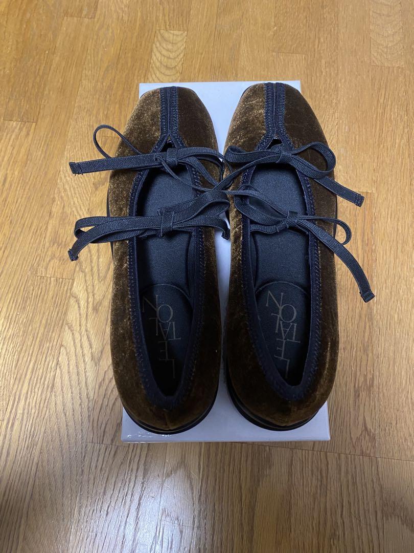 新品　LE TALON Lダブルリボンバレリーナ 24cm