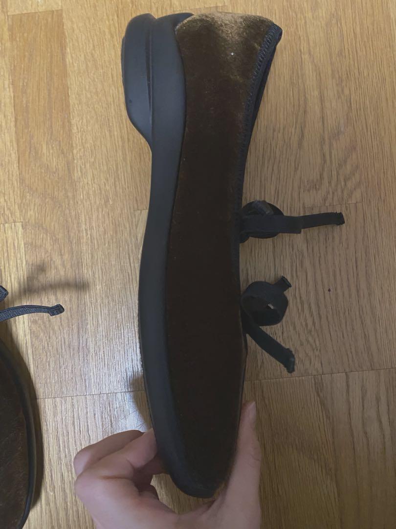 新品　LE TALON Lダブルリボンバレリーナ 24cm