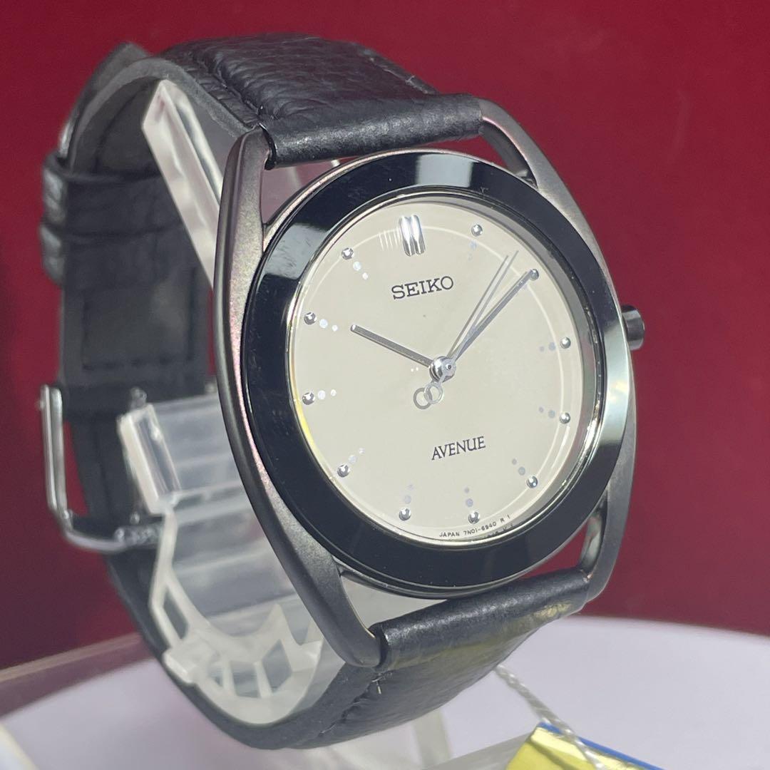 ★希少モデル 未使用品 SEIKO アルバ クォーツ 電池交換済 日本製 腕時計