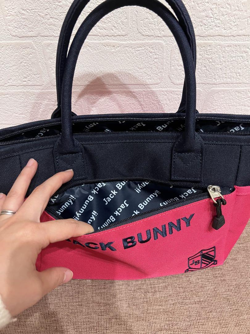 【美品】ジャックバニー　ゴルフ　トートバッグ　カートバッグ