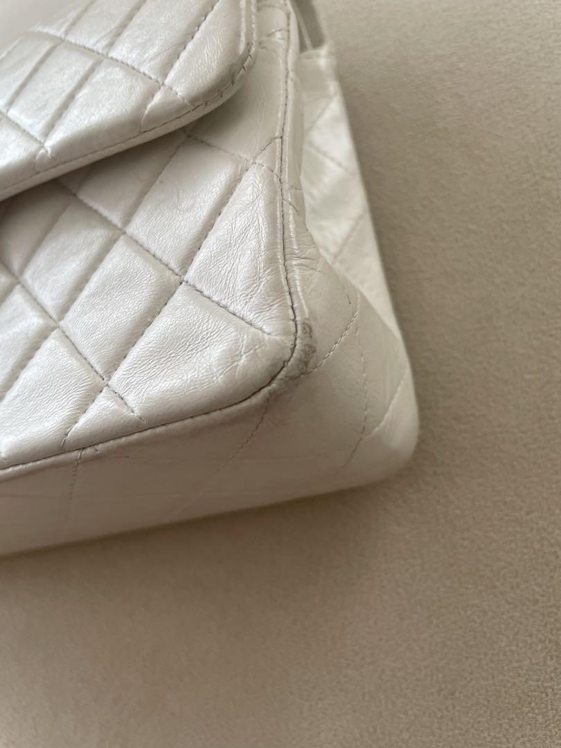 CHANEL マトラッセ23 白 ダブルフラップ 画像5