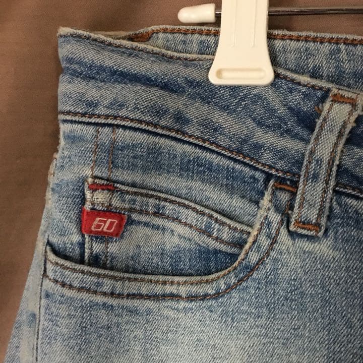 【Miss Sixty／送料無料／コメント無即購入可】薄ブルーローライズデニム