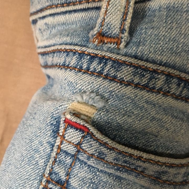 【Miss Sixty／送料無料／コメント無即購入可】薄ブルーローライズデニム