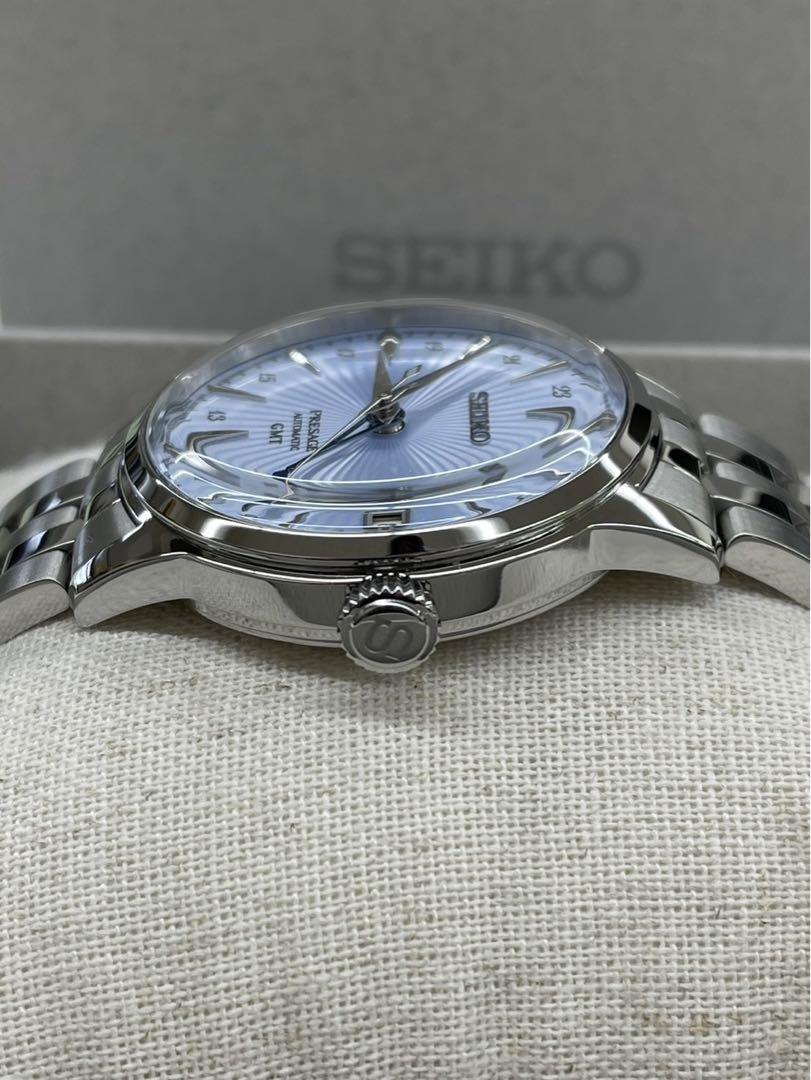 セイコー プレザージュ カクテルタイム GMT スカイダイビング