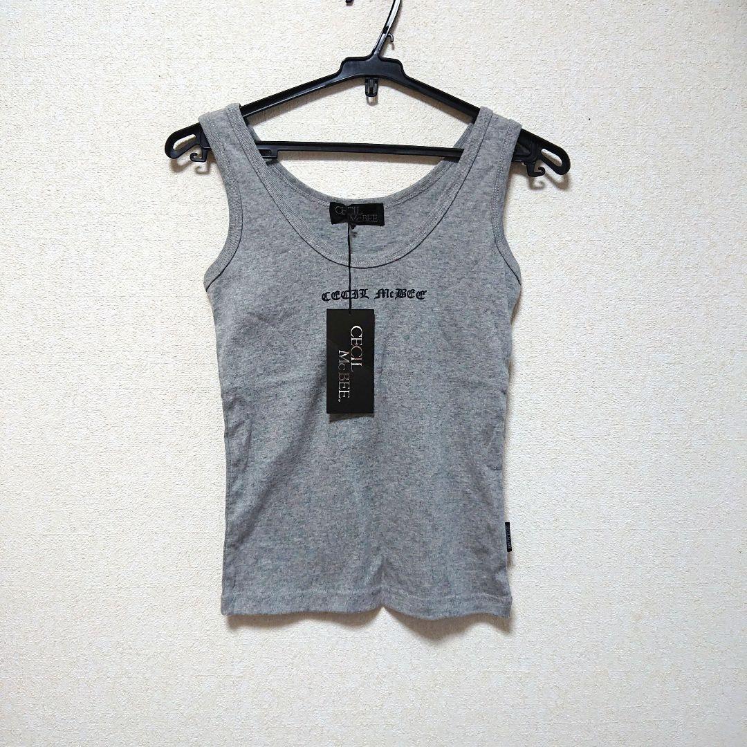 未使用 タグ付 CECIL McBEE タンクトップ レディース フリー
