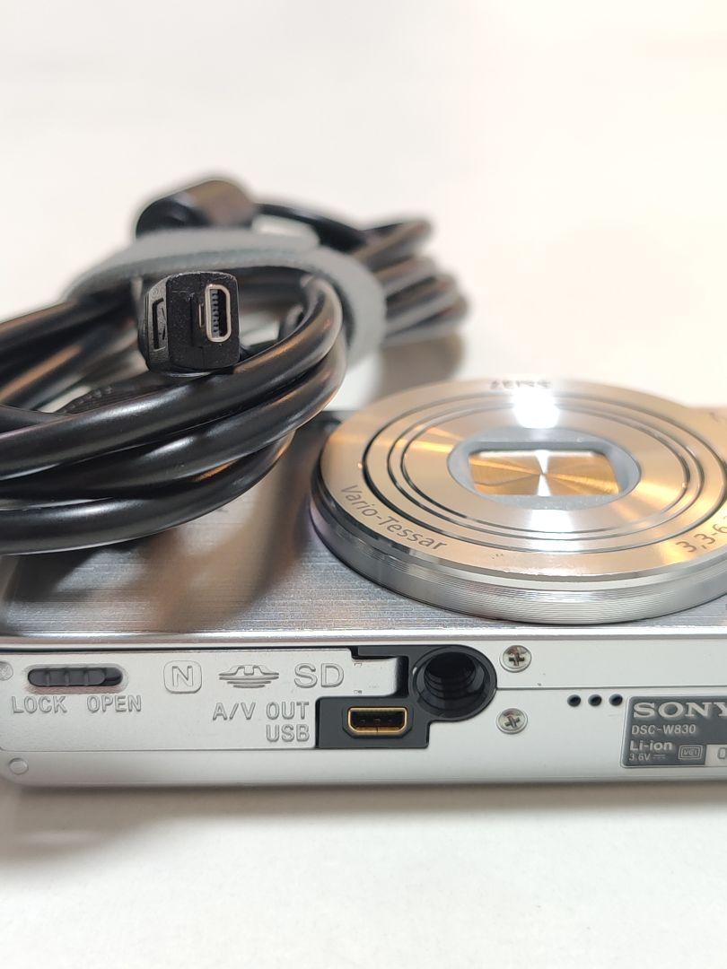 SONY Cyber-shot DSC-W830 シルバー ZEISS