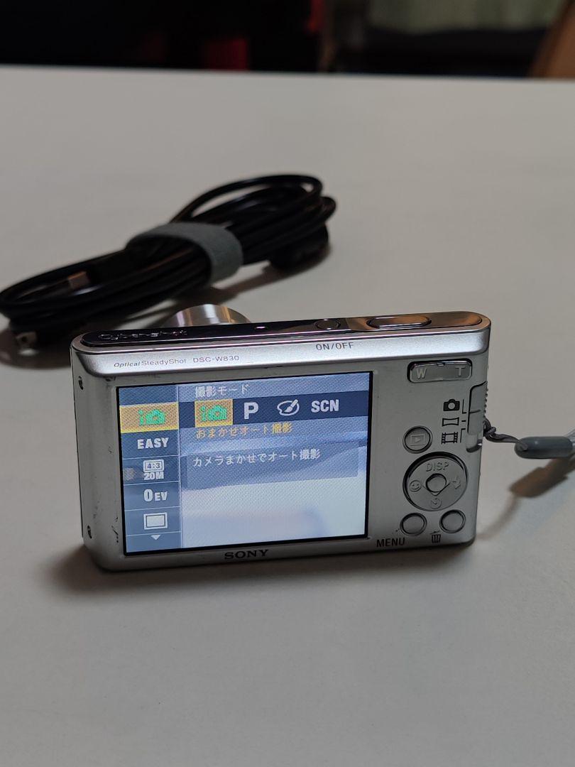 SONY Cyber-shot DSC-W830 シルバー ZEISS