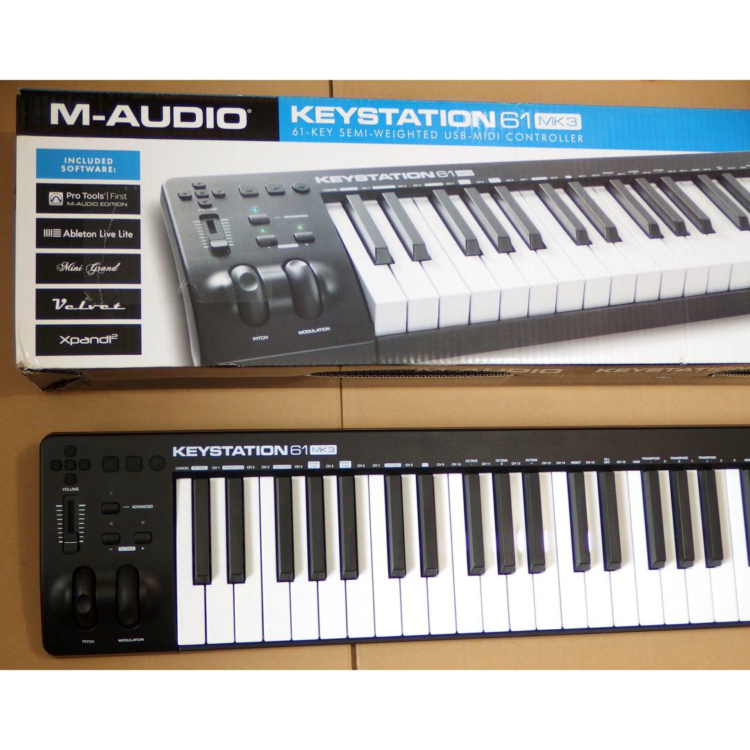 M-Audio Keystation61 Mk3 / MIDIキーボード 61鍵