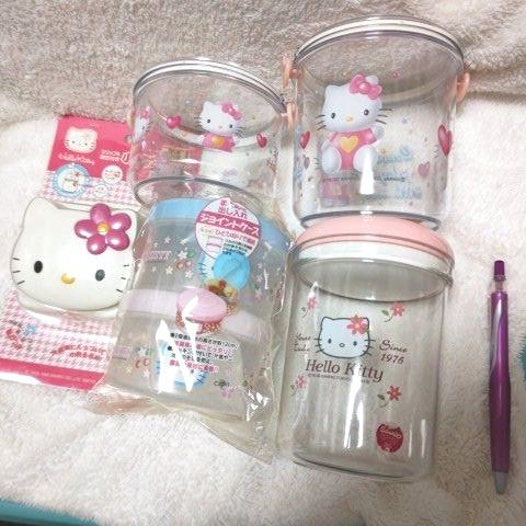 最安値好評 ♡キティちゃん 保存容器色々♡ cVHUo-m99782359959 正規店即納