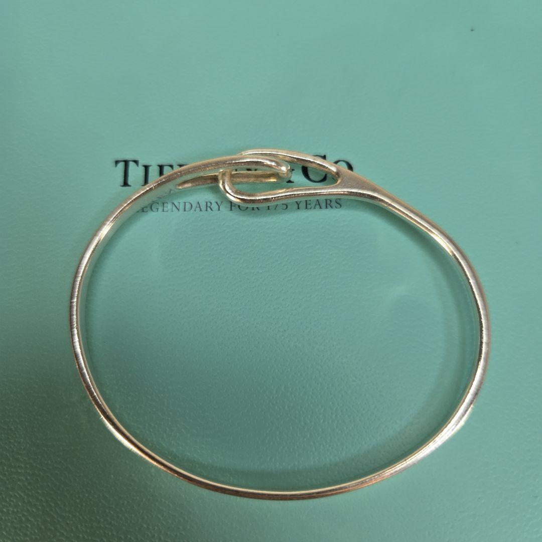 Tiffany & Co. ダブルループ ノット シルバー バングルブレスレット