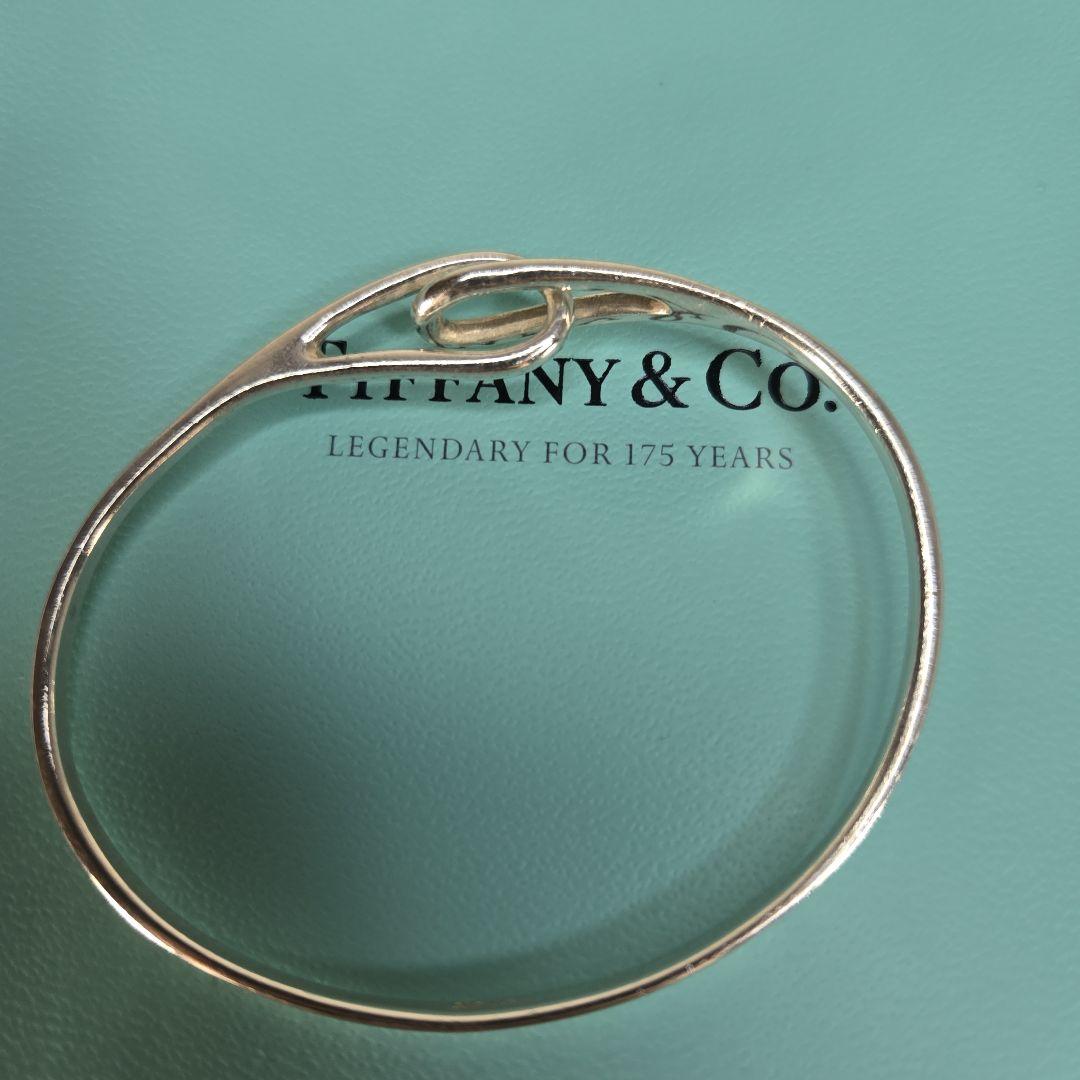 Tiffany & Co. ダブルループ ノット シルバー バングルブレスレット