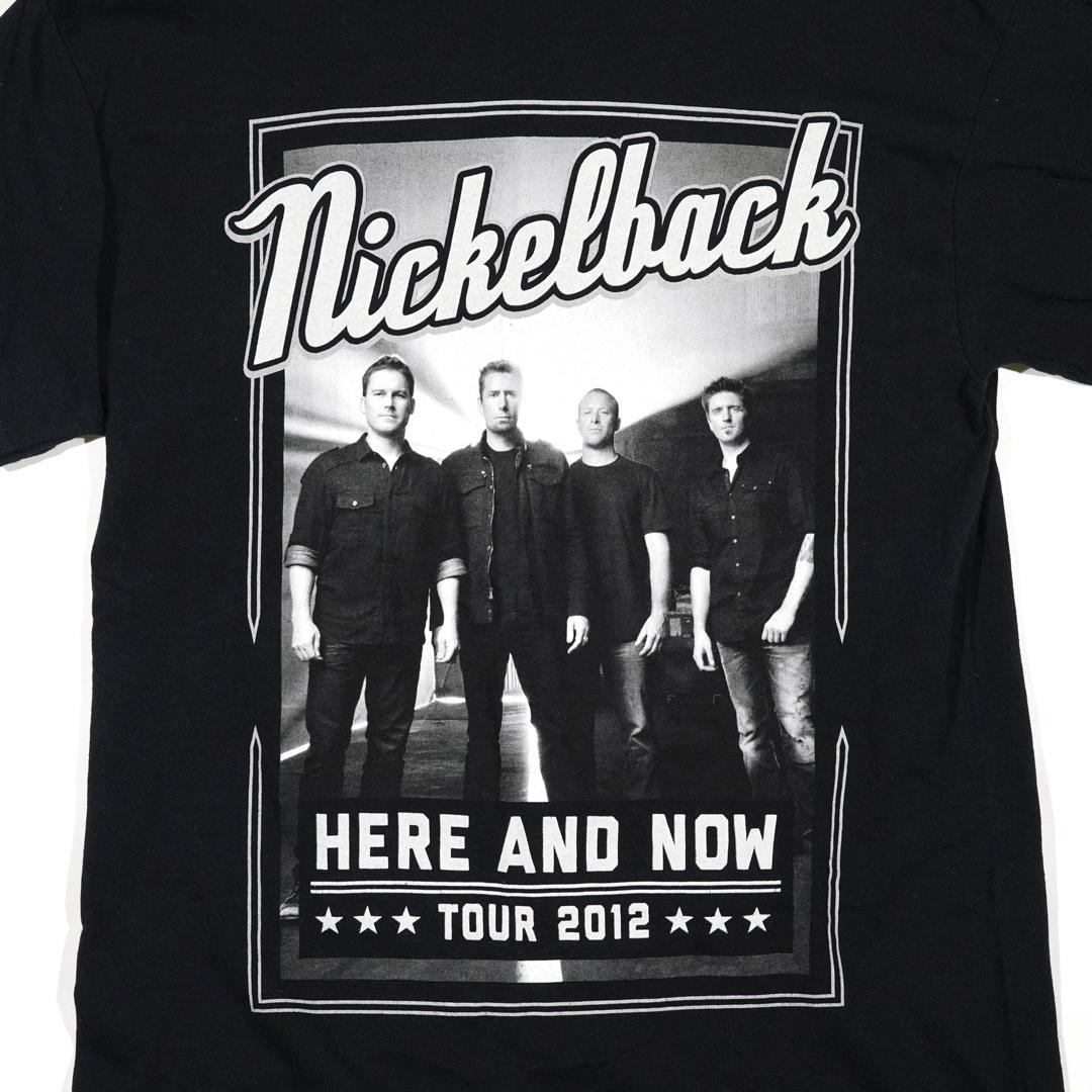 新品 NICKELBACK バンドTシャツ ニッケルバック GILDAN シャツ Vintage Nickelback Shirt No Tag Black Rock Band World Tour