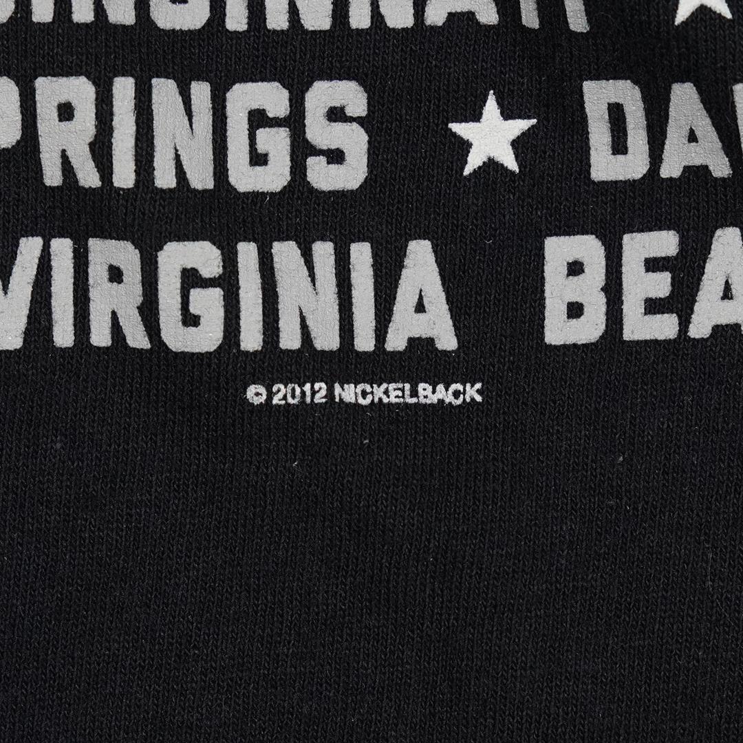 新品 NICKELBACK バンドTシャツ ニッケルバック GILDAN シャツ 10s バンドTシャツ NICKELBACK ニッケルバック GILDAN製 M