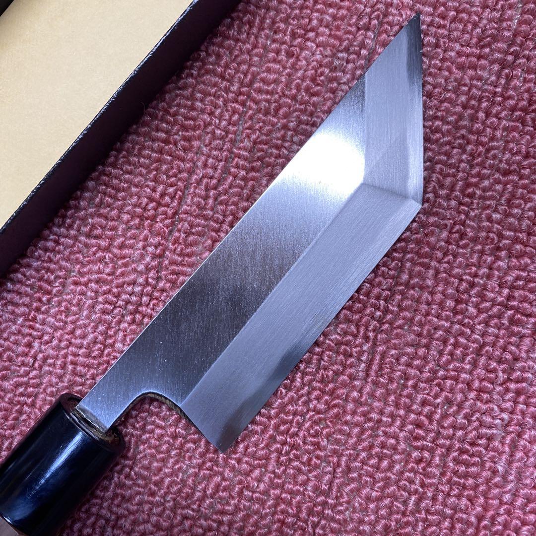 白ニ鋼　うなぎ裂き包丁　120㎜ 4寸