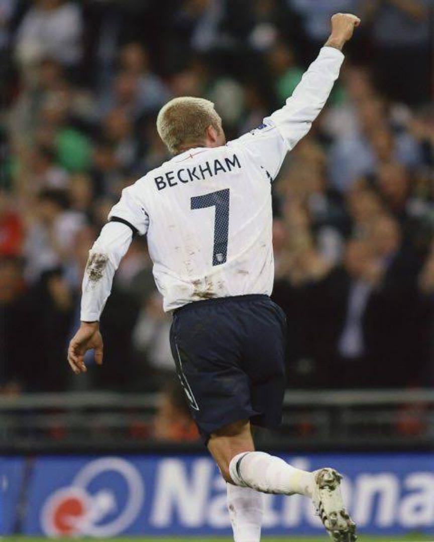イングランド代表 2008 #7 ベッカム ユニフォーム