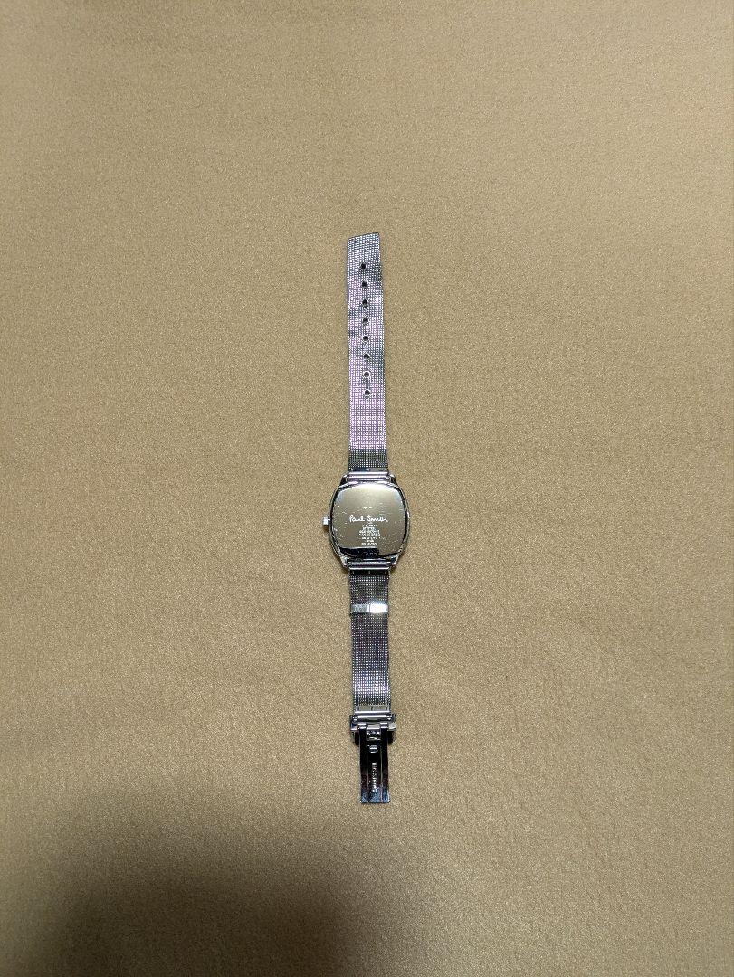 稼働品】Paul Smith ポールスミス腕時計 ソーラーテック 文字盤:赤