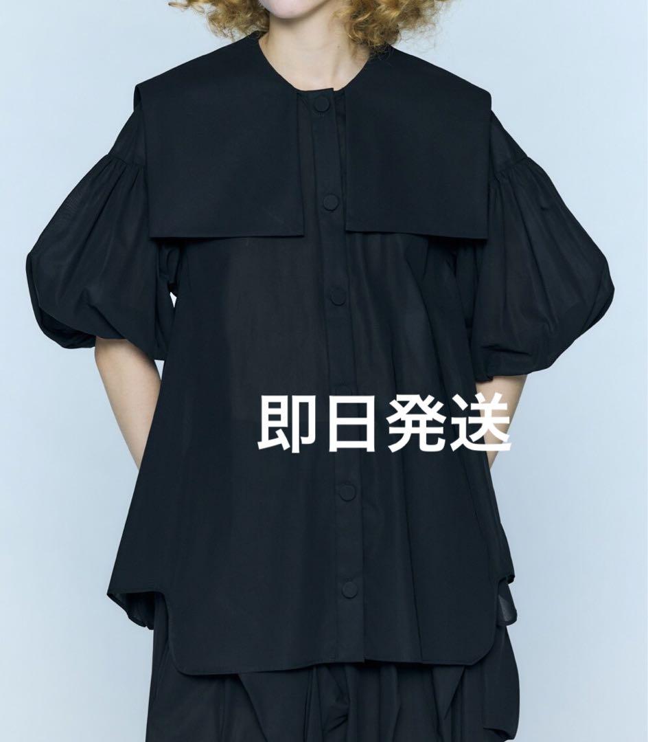 トップス ENFOLD SAILOR-COLOR BLOUSE