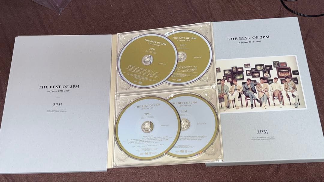 2PM ベストアルバム 3点セット 2PM アルバム 3点セット 2PM アルバム 3点セット 2PM ベスト